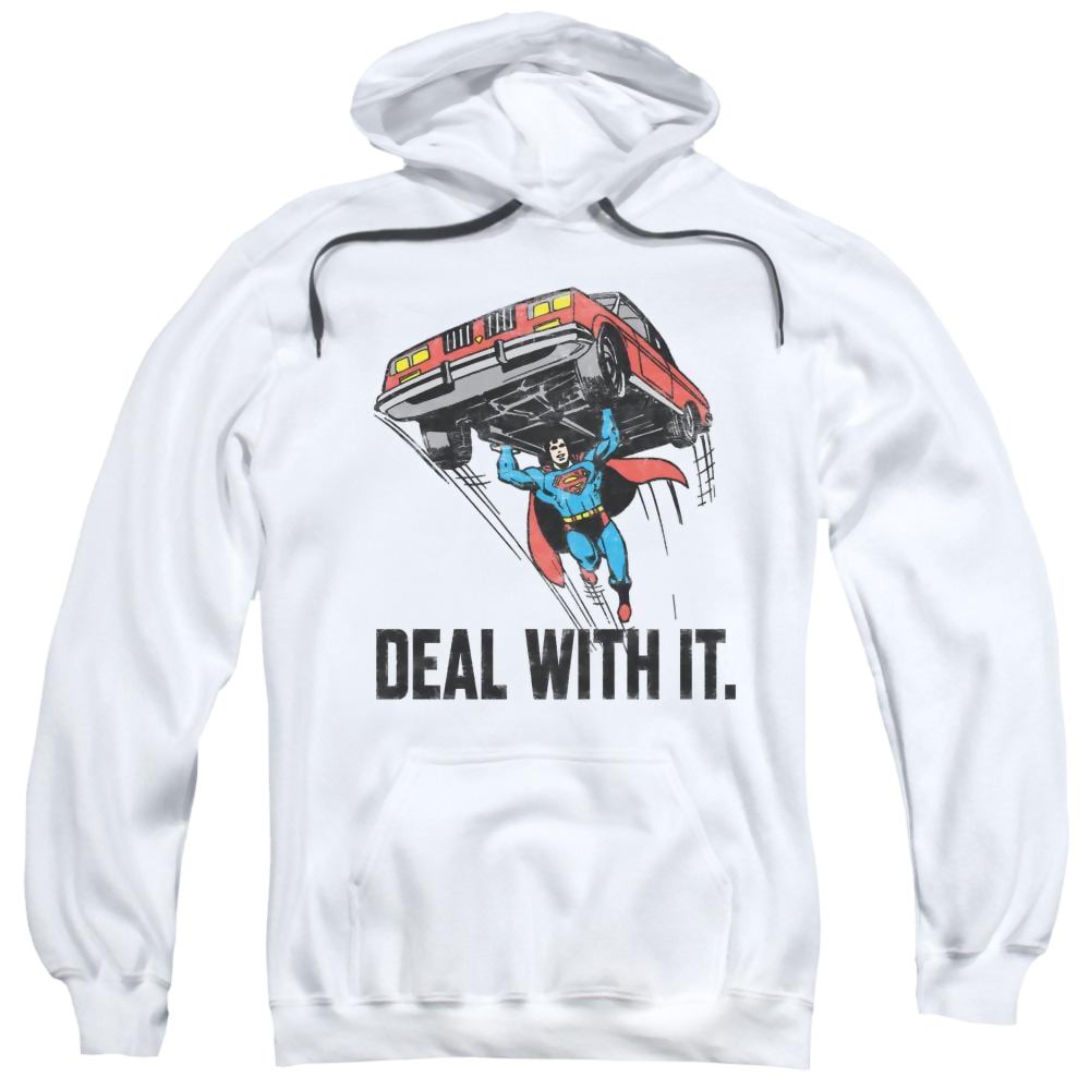 DC Comics Deal With It - Pullover Hoodie Pullover Hoodie Superman
