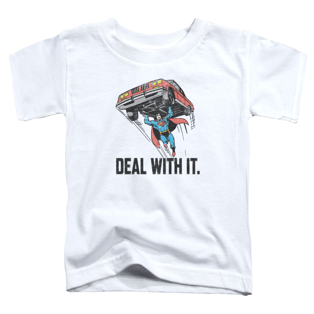 Superman Deal With It - Toddler T-Shirt Toddler T-Shirt Superman