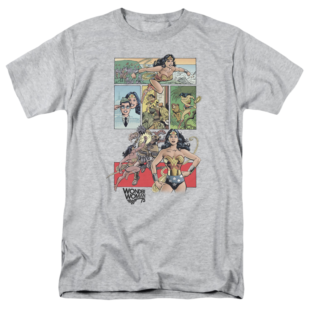 Wonder Woman Ww75 Comic Page - Men's Regular Fit T-Shirt Men's Regular Fit T-Shirt Wonder Woman