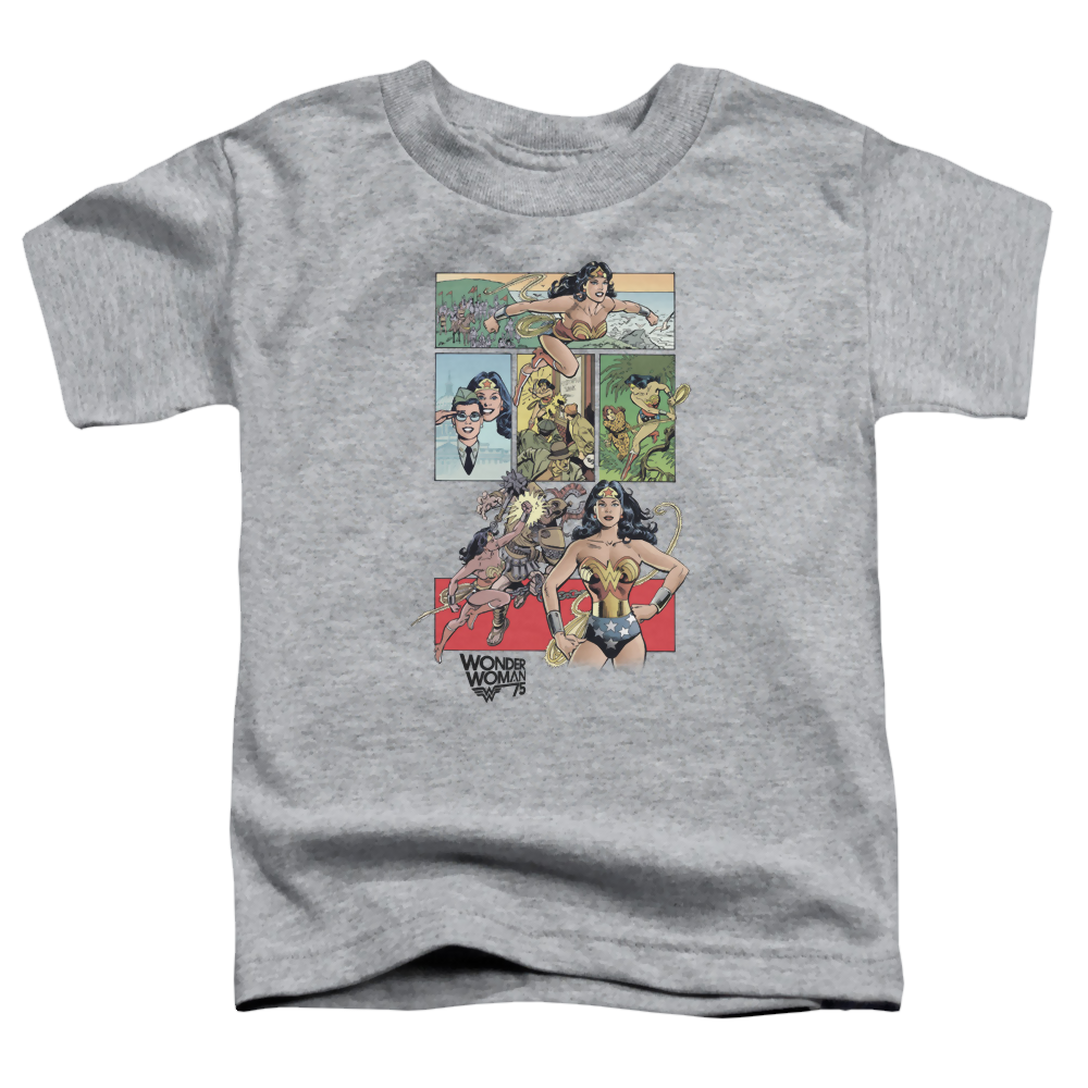 Wonder Woman Ww75 Comic Page - Kid's T-Shirt Kid's T-Shirt (Ages 4-7) Wonder Woman