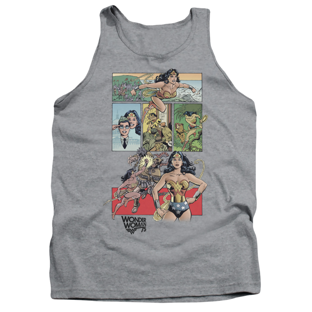 Wonder Woman Ww75 Comic Page - Men's Tank Top Men's Tank Wonder Woman