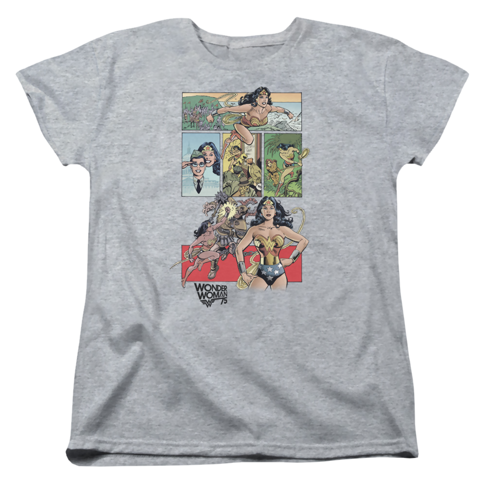 Wonder Woman Ww75 Comic Page - Women's T-Shirt Women's T-Shirt Wonder Woman