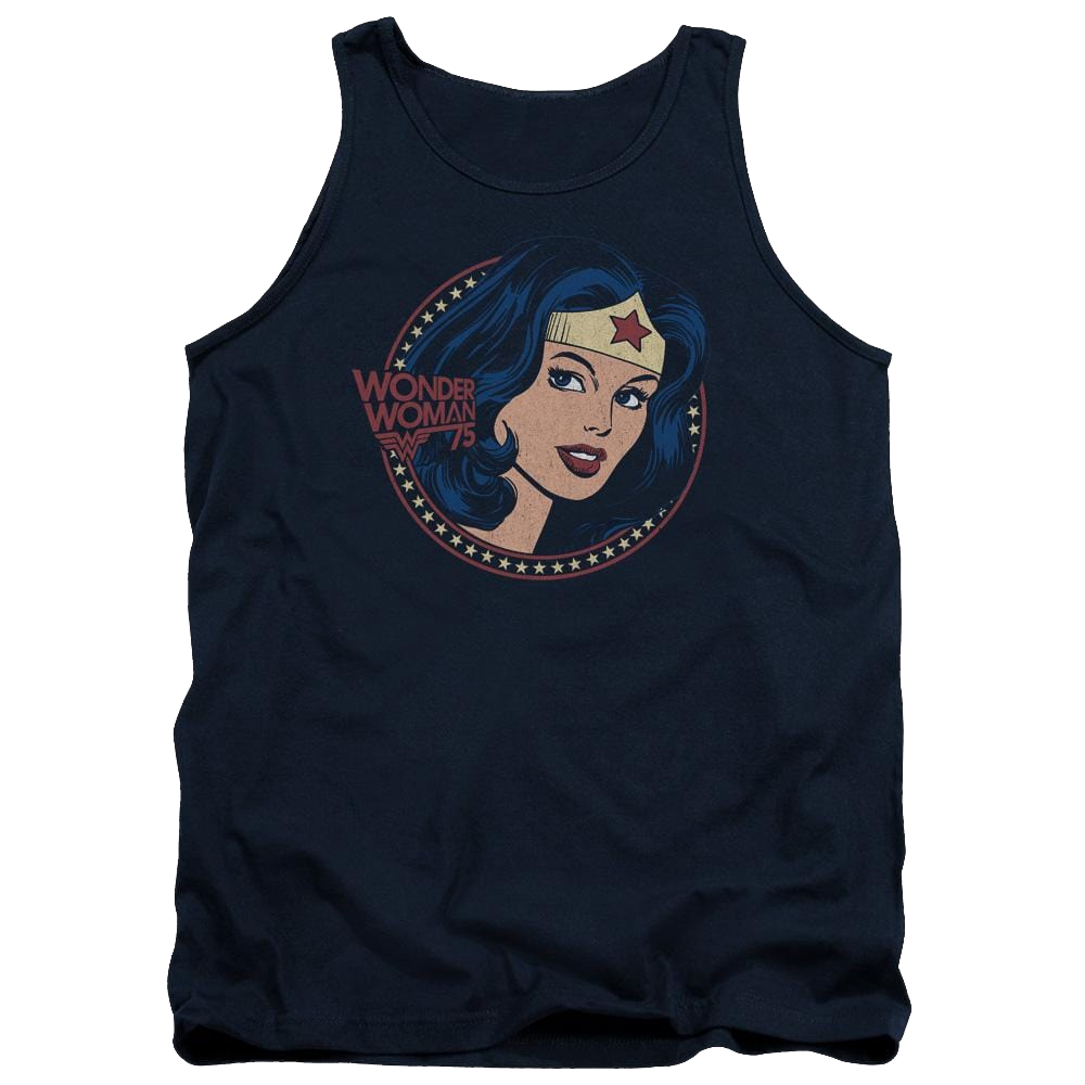 DC Comics Ww75 Starburst Portrait Men's Tank Men's Tank Wonder Woman