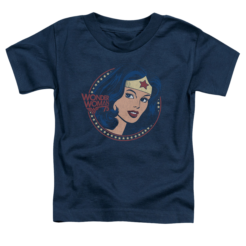 Wonder Woman Ww75 Starburst Portrait - Toddler T-Shirt Toddler T-Shirt Wonder Woman