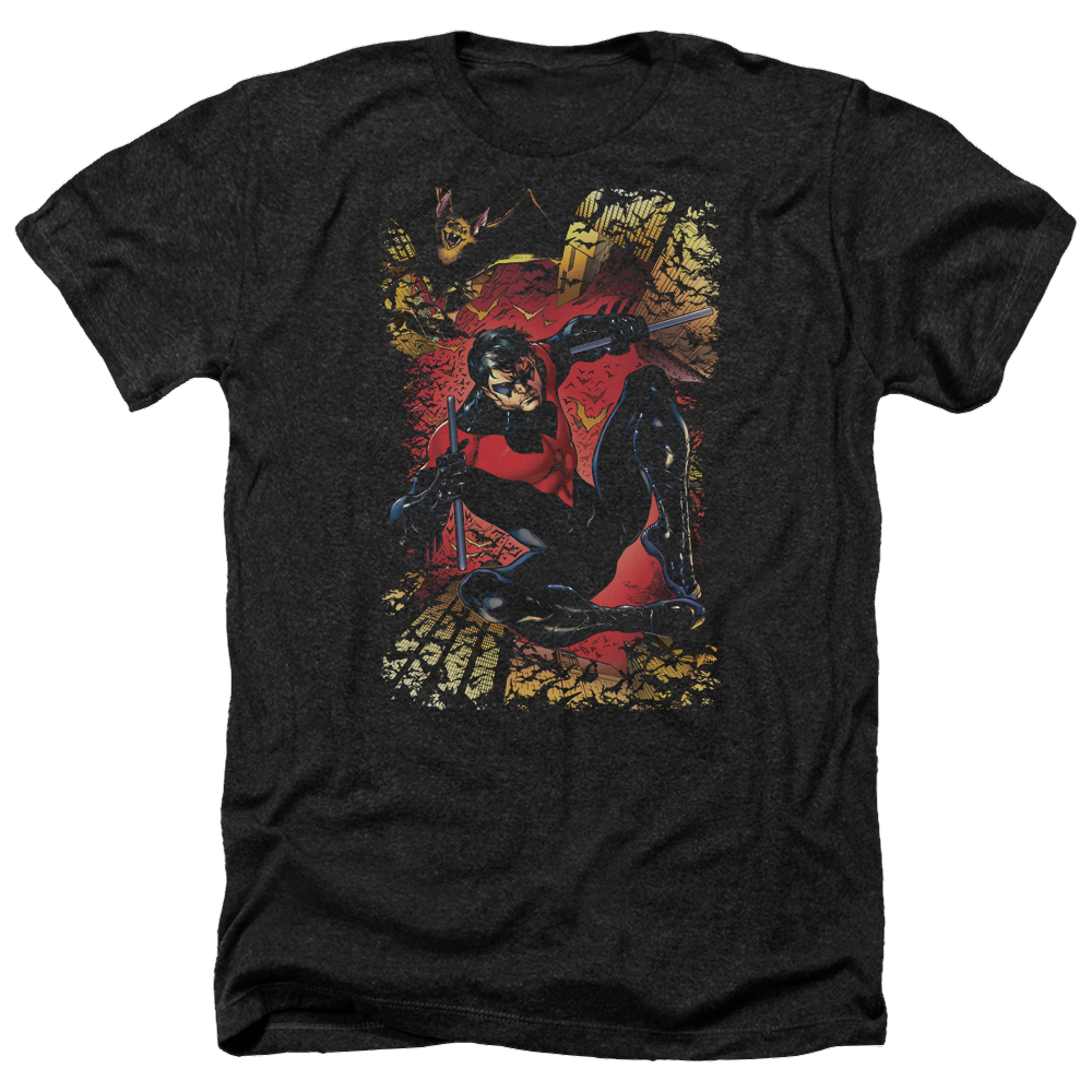 Justice League Nightwing #1 Men's Heather T-Shirt Men's Heather T-Shirt Nightwing