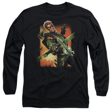 Green Arrow Green Arrow #1 - Men's Long Sleeve T-Shirt Men's Long Sleeve T-Shirt Green Arrow