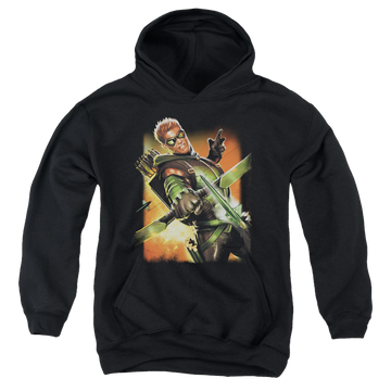 Green Arrow Green Arrow #1 - Youth Hoodie Youth Hoodie (Ages 8-12) Green Arrow