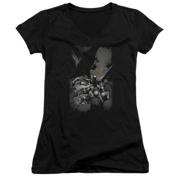 Batman Batman #1 - Juniors V-Neck T-Shirt Juniors V-Neck T-Shirt Batman