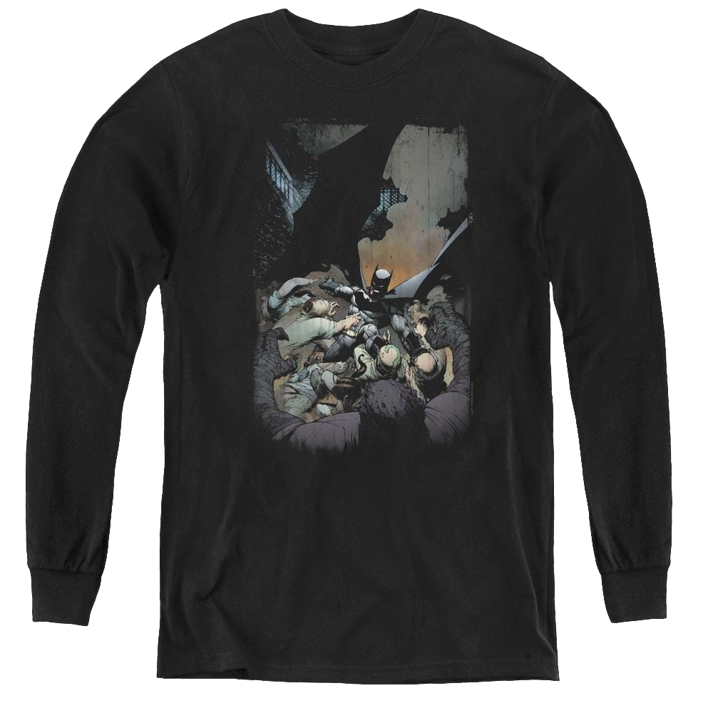 Dc Batman Batman #1 - Youth Long Sleeve T-Shirt Youth Long Sleeve T-Shirt Batman