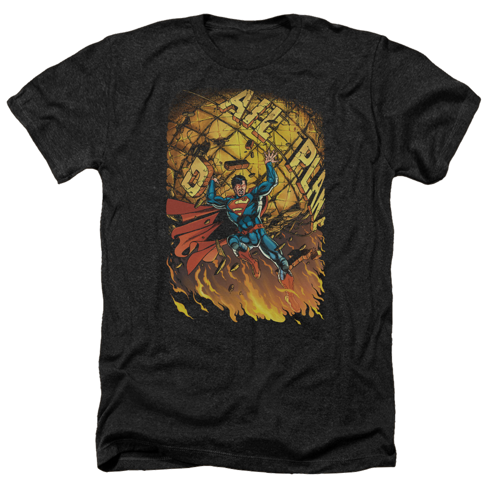 Superman Superman #1 - Men's Heather T-Shirt Men's Heather T-Shirt Superman