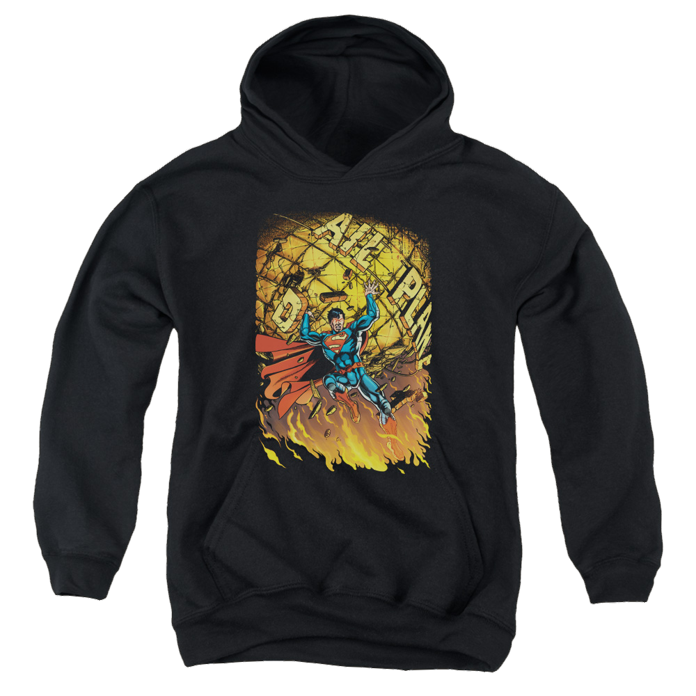 Superman Superman #1 - Youth Hoodie Youth Hoodie (Ages 8-12) Superman