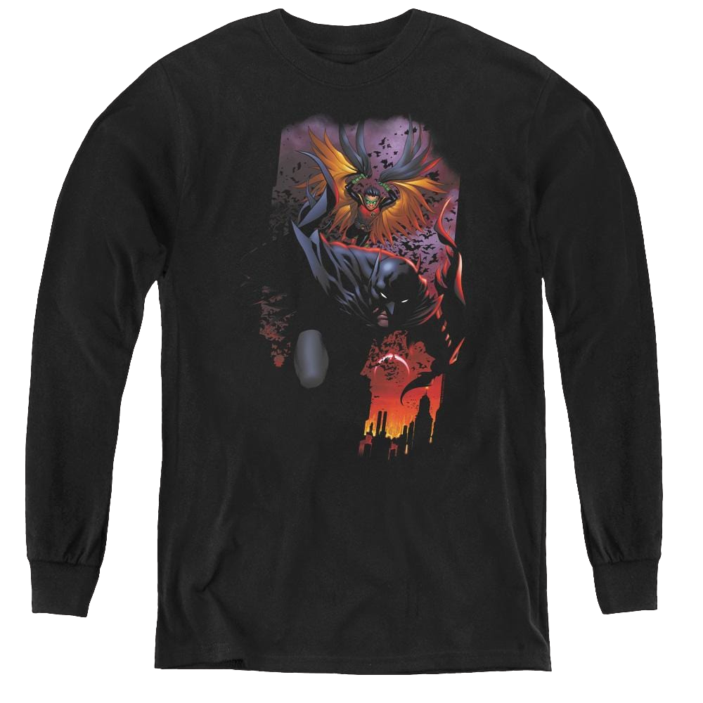 Robin Batman & Robin #1 - Youth Long Sleeve T-Shirt Youth Long Sleeve T-Shirt Batman