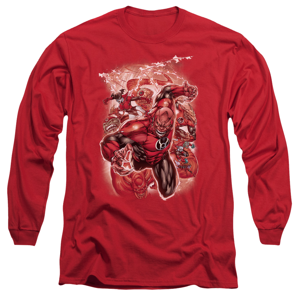 Green Lantern Red Lanterns #1 - Men's Long Sleeve T-Shirt Men's Long Sleeve T-Shirt Green Lantern