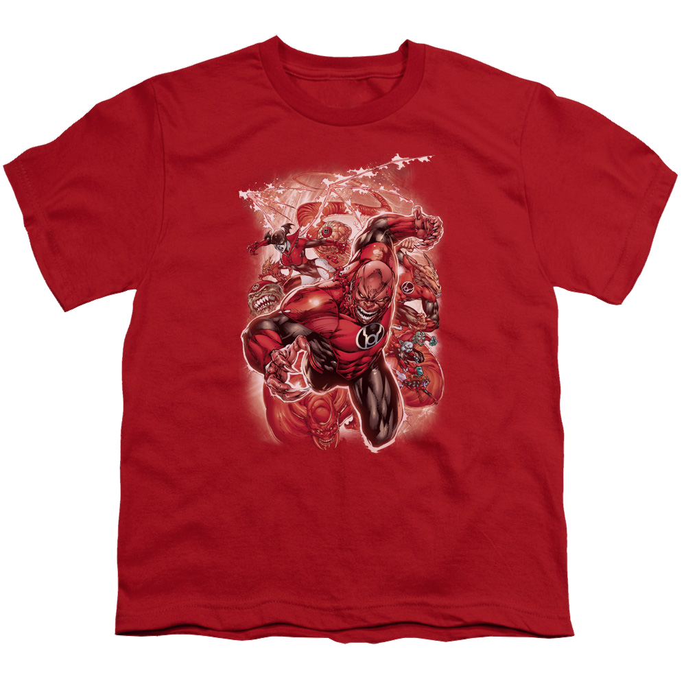 Green Lantern Red Lanterns #1 - Youth T-Shirt Youth T-Shirt (Ages 8-12) Green Lantern