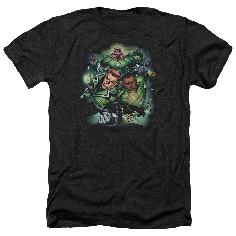 Green Lantern Corps #1 - Men's Heather T-Shirt Men's Heather T-Shirt Green Lantern