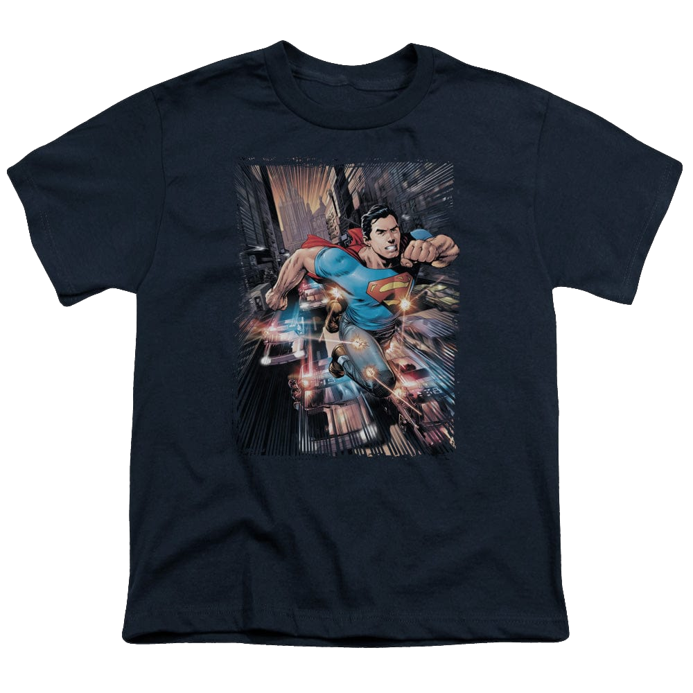 Superman Action Comics #1 - Youth T-Shirt Youth T-Shirt (Ages 8-12) Superman