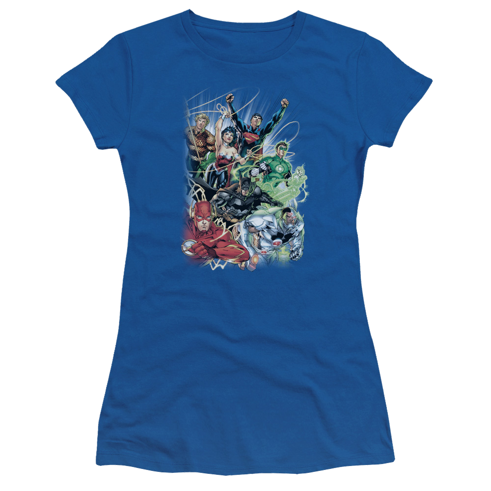 Justice League Justice League #1 Juniors T-Shirt Juniors T-Shirt Justice League