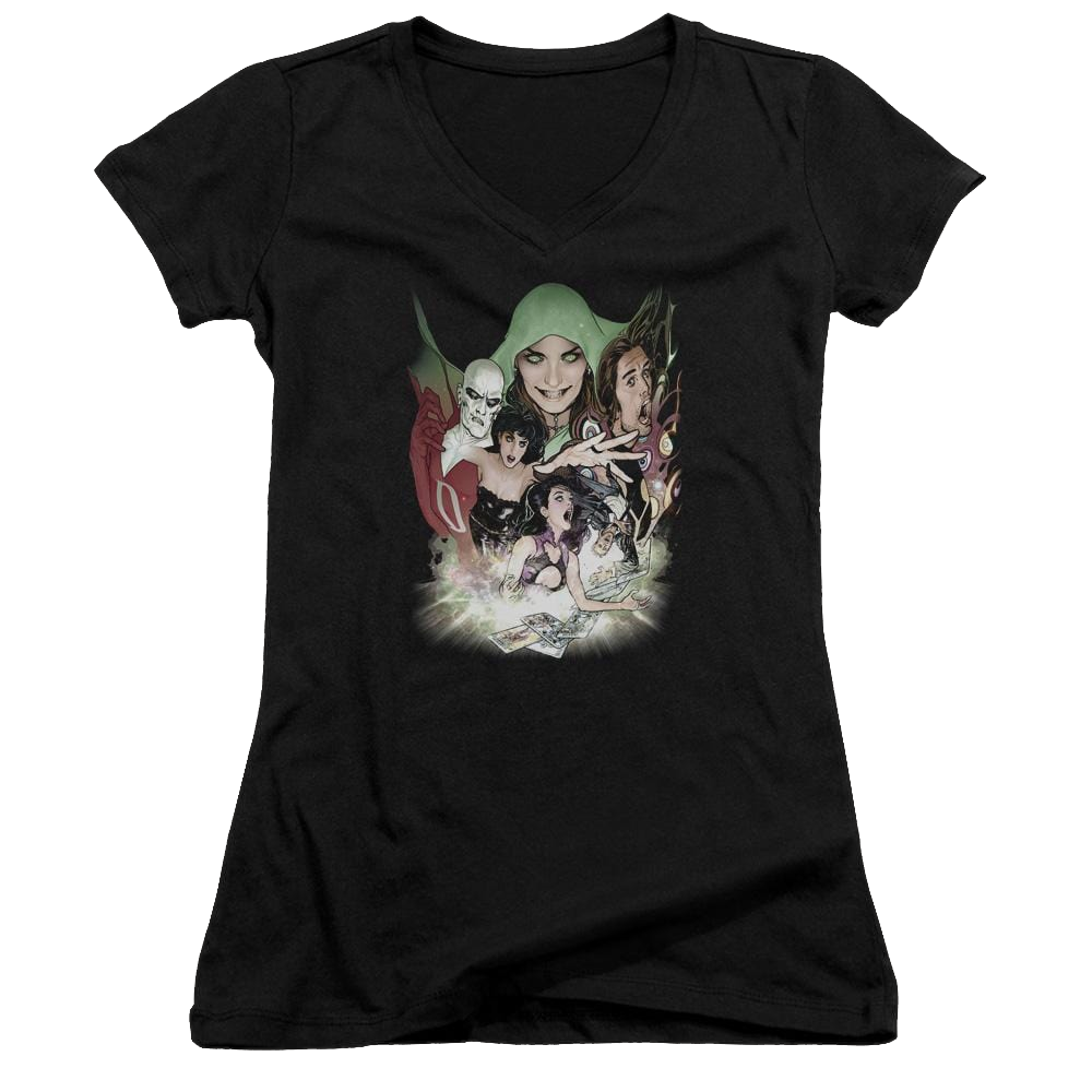 DC Comics Justice League Dark - Juniors V-Neck T-Shirt Juniors V-Neck T-Shirt Justice League