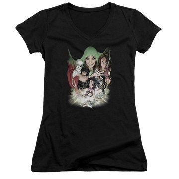 DC Comics Justice League Dark - Juniors V-Neck T-Shirt Juniors V-Neck T-Shirt Justice League