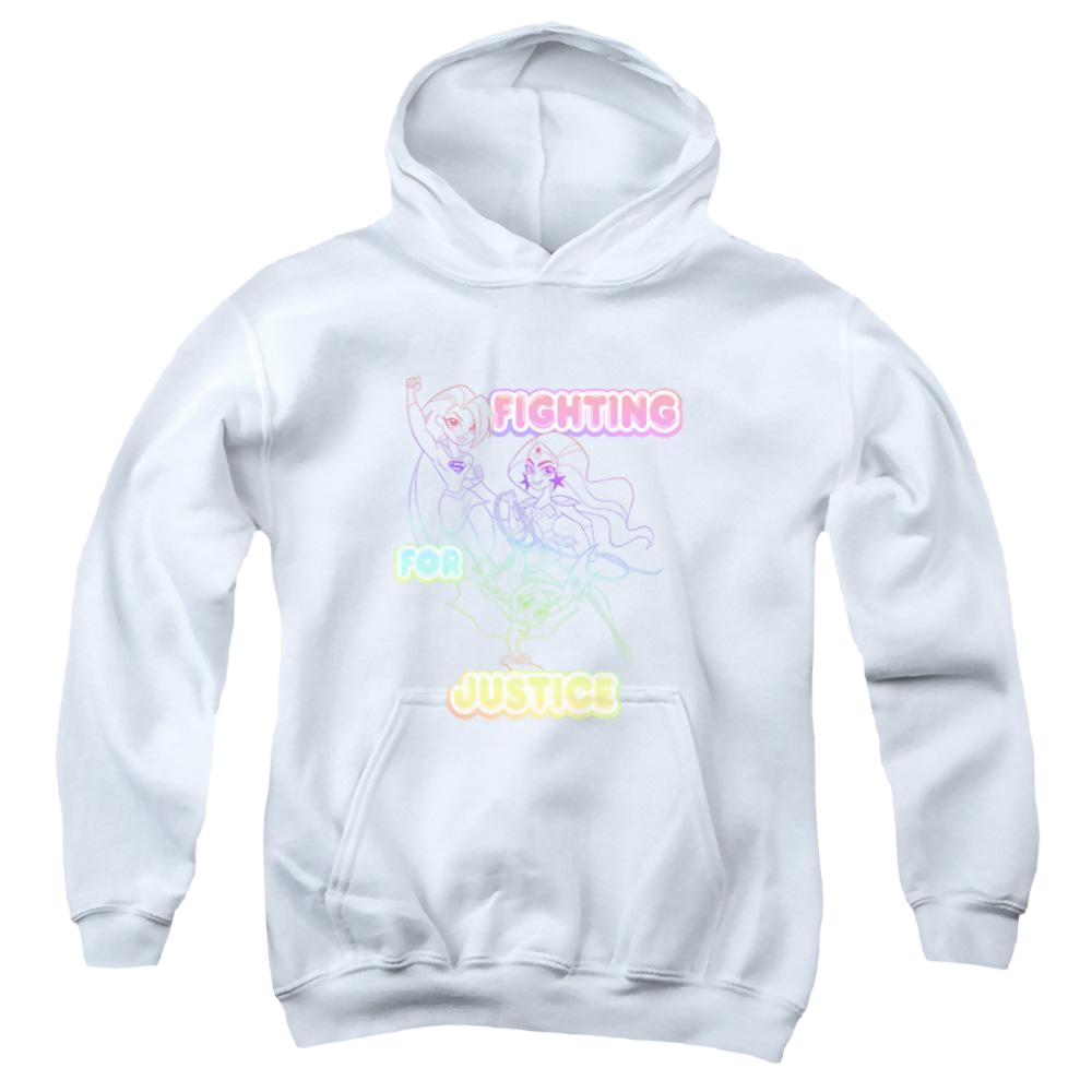 Dc Super Hero Girls Fighting For Justice - Youth Hoodie Youth Hoodie (Ages 8-12) DC Comics