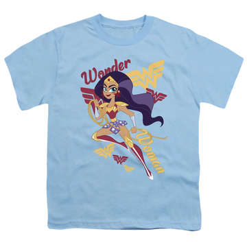 Dc Super Hero Girls Wonder Woman - Youth T-Shirt Youth T-Shirt (Ages 8-12) DC Comics