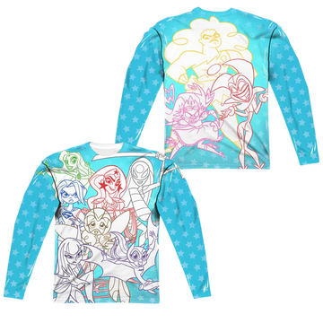 DC Comics Dc Super Hero Girls Justice Gang men's all-over print long sleeve