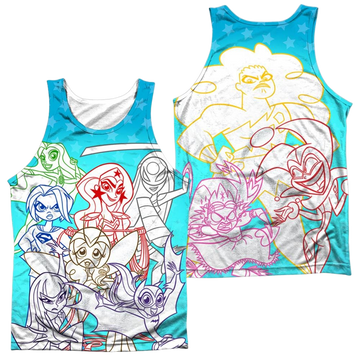 DC Comics Dc Super Hero Girls Justice Gang men's all-over print tank