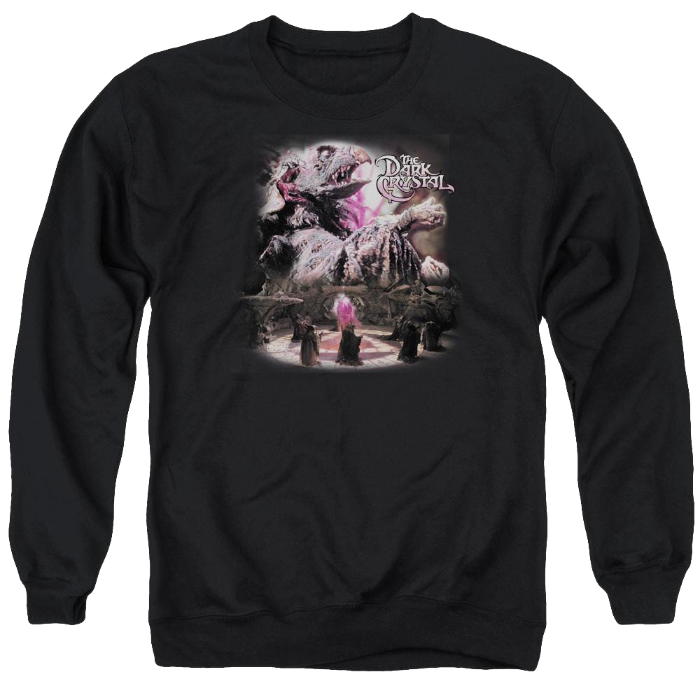 Dark Crystal Power Mad - Men's Crewneck Sweatshirt Men's Crewneck Sweatshirt Dark Crystal