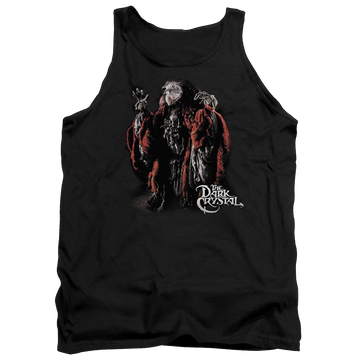 Black men's tank with Dark Crystal Skeksis graphic