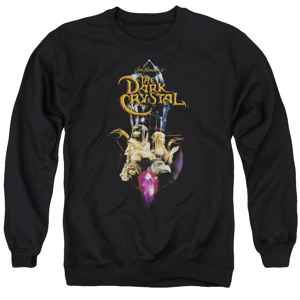 Dark Crystal Crystal Quest - Men's Crewneck Sweatshirt Men's Crewneck Sweatshirt Dark Crystal
