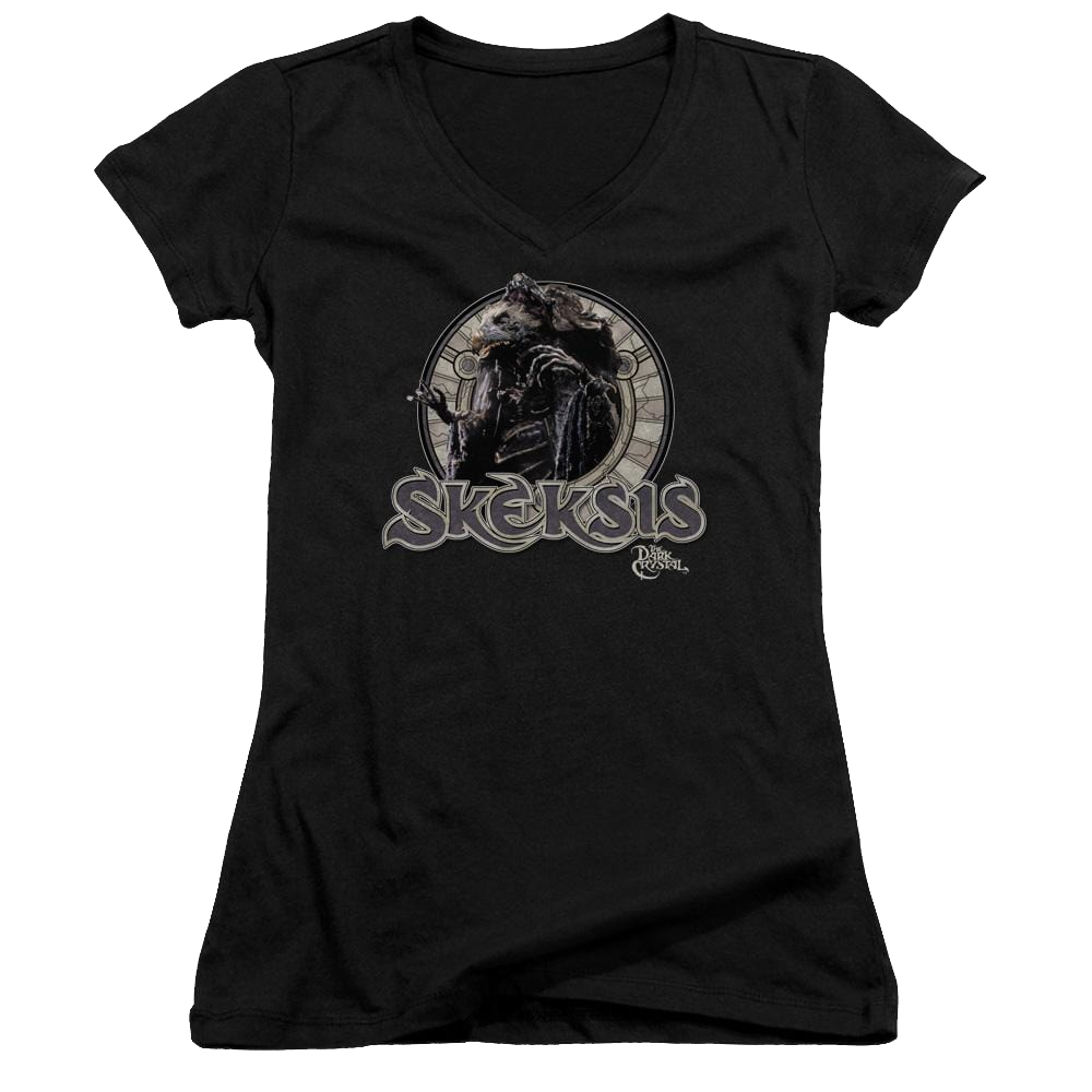 Dark Crystal Skeksis - Juniors V-Neck T-Shirt Juniors V-Neck T-Shirt Dark Crystal
