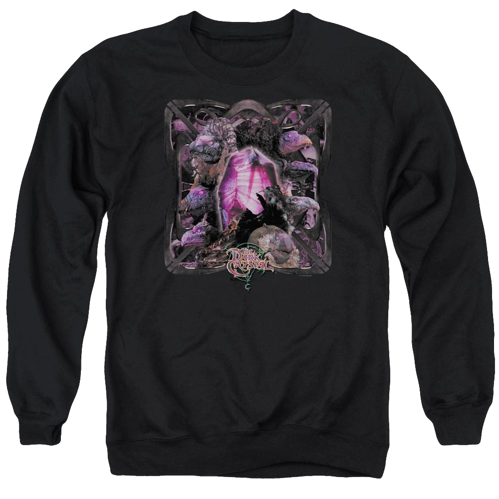 Dark Crystal Lust For Power - Men's Crewneck Sweatshirt Men's Crewneck Sweatshirt Dark Crystal