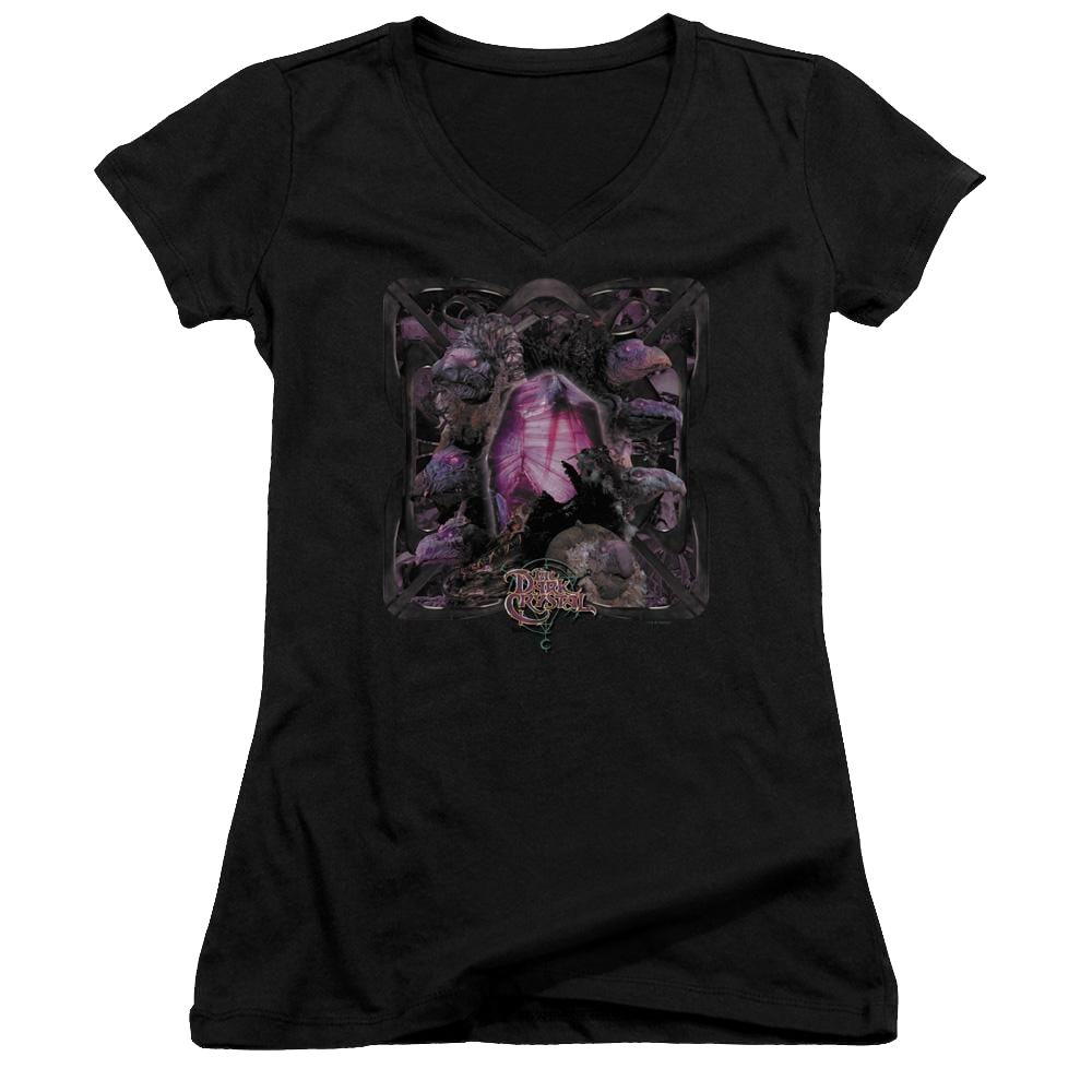 Dark Crystal Lust For Power - Juniors V-Neck T-Shirt Juniors V-Neck T-Shirt Dark Crystal