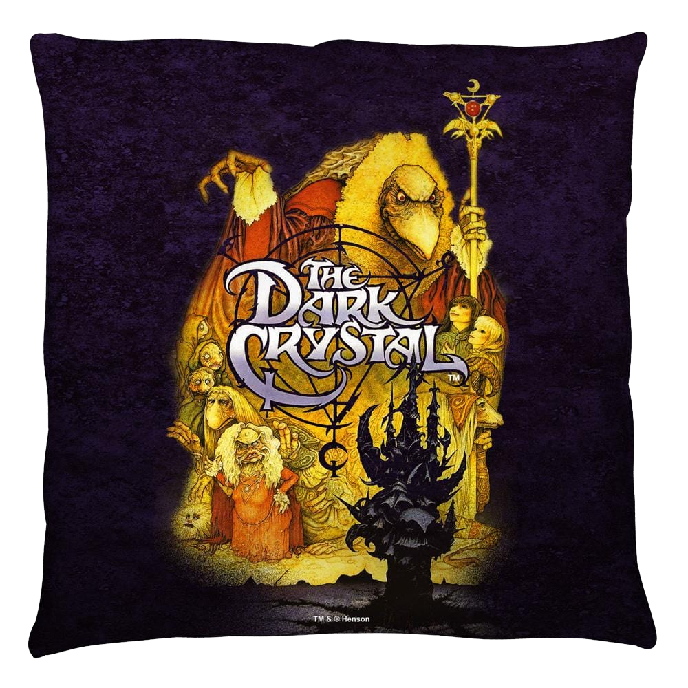 Dark Crystal Poster Throw Pillow Throw Pillows Dark Crystal