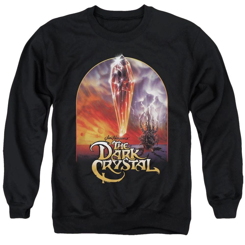Dark Crystal, The Crystal Poster - Men's Crewneck Sweatshirt Men's Crewneck Sweatshirt Dark Crystal