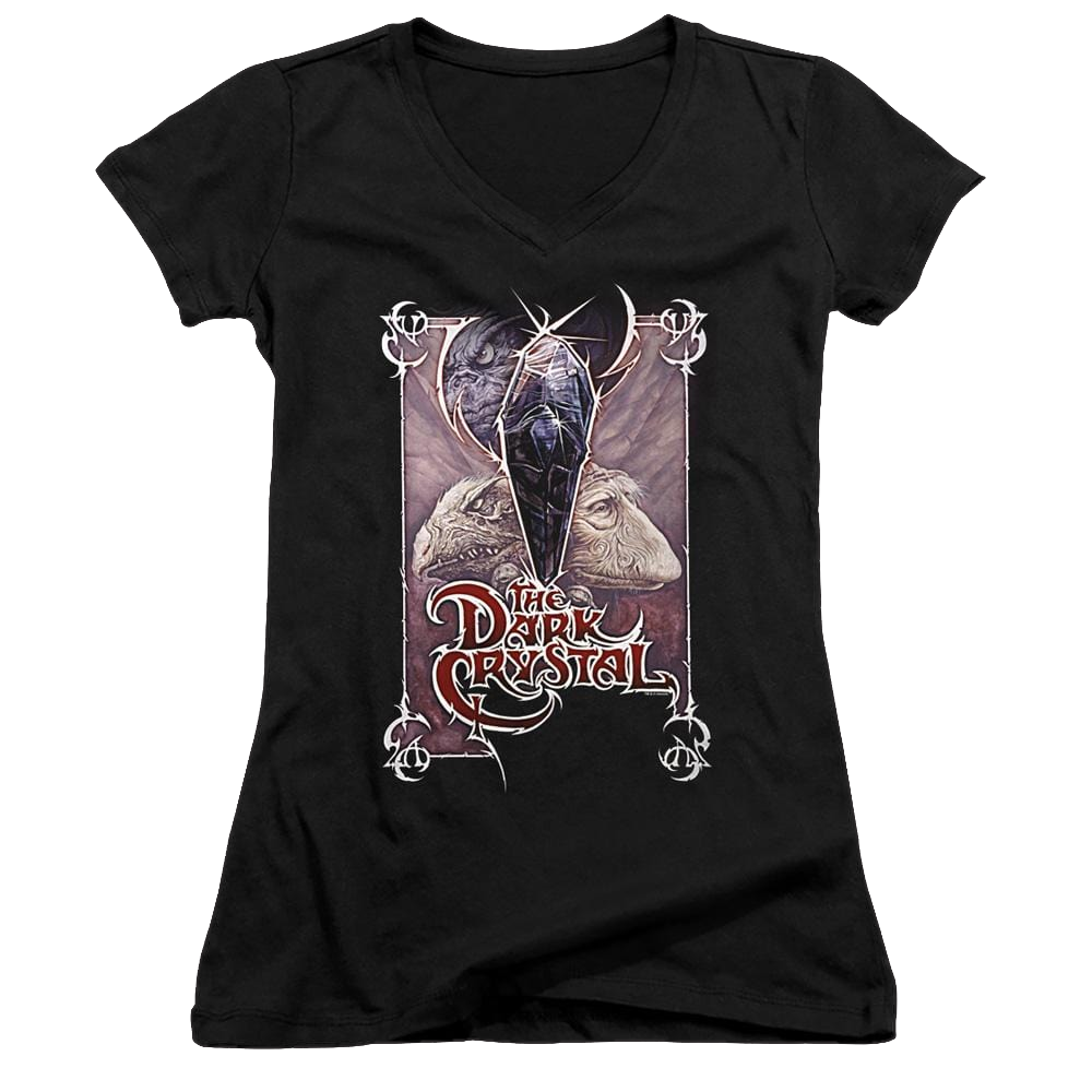 Dark Crystal, The Wicked Poster - Juniors V-Neck T-Shirt Juniors V-Neck T-Shirt Dark Crystal