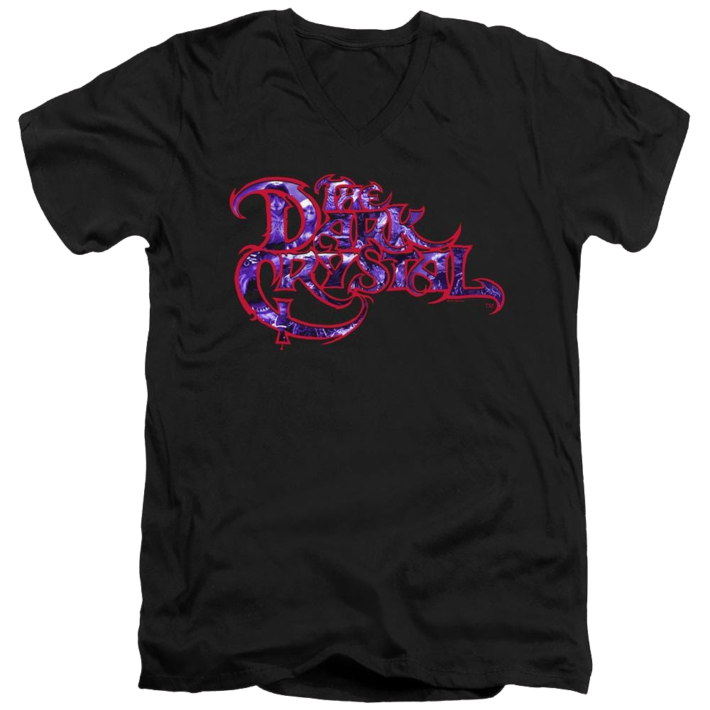 Dark Crystal, The Collage Logo - Men's V-Neck T-Shirt Men's V-Neck T-Shirt Dark Crystal