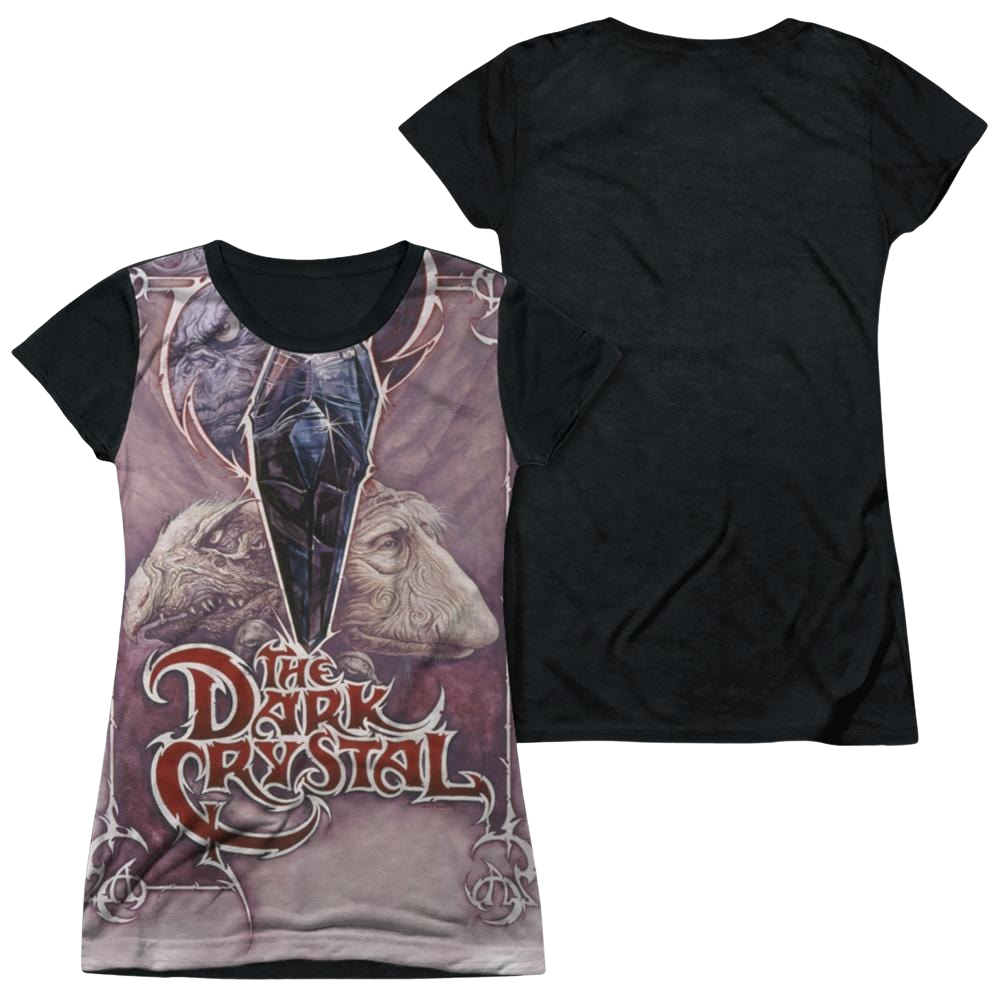 Dark Crystal, The The Crystal - Juniors Black Back T-Shirt Juniors Black Back T-Shirt Dark Crystal