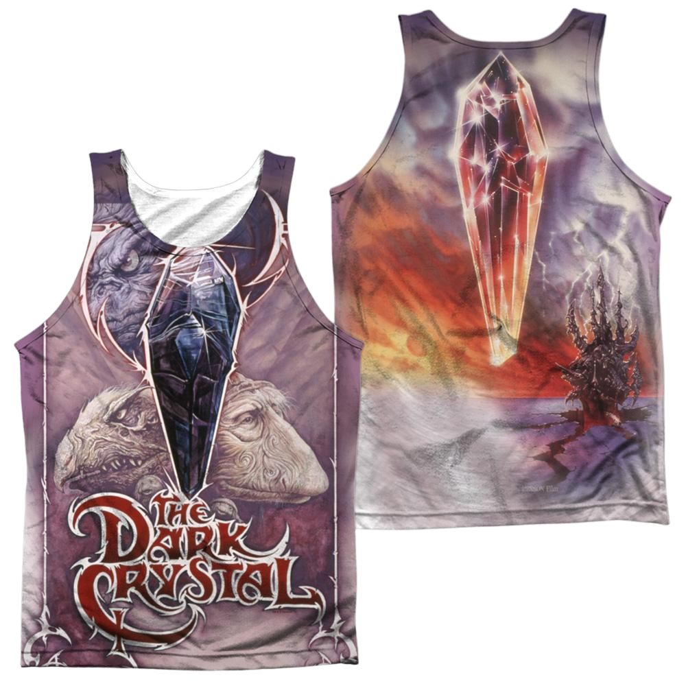 Dark Crystal, The The Crystal (Front/Back Print) - Men's All Over Print Tank Top Men's All Over Print Tank Dark Crystal