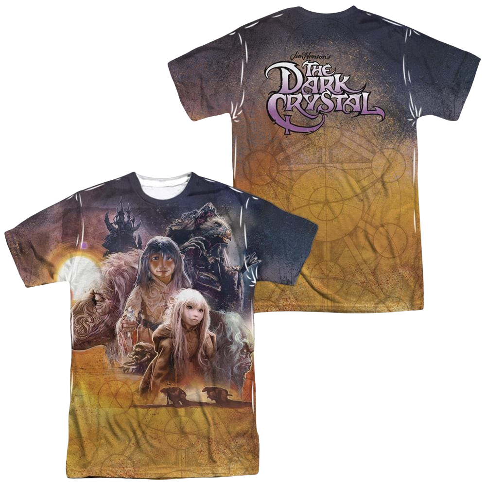 Dark Crystal, The Painted Poster (Front/Back Print) - Men's All-Over Print T-Shirt Men's All-Over Print T-Shirt Dark Crystal