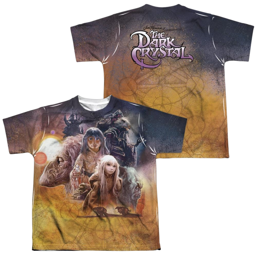 Dark Crystal, The Painted Poster - Youth All-Over Print T-Shirt Youth All-Over Print T-Shirt (Ages 8-12) Dark Crystal