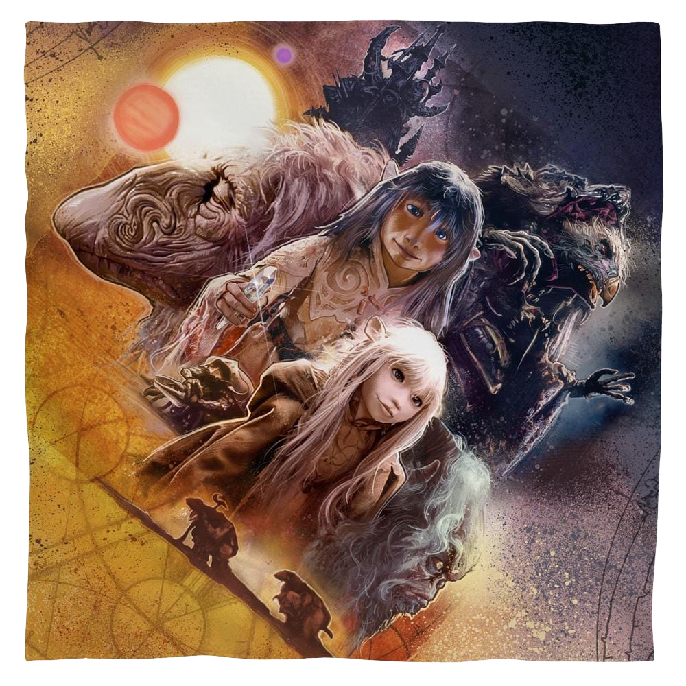 Dark Crystal, The Painted Poster - Bandana Bandanas Dark Crystal