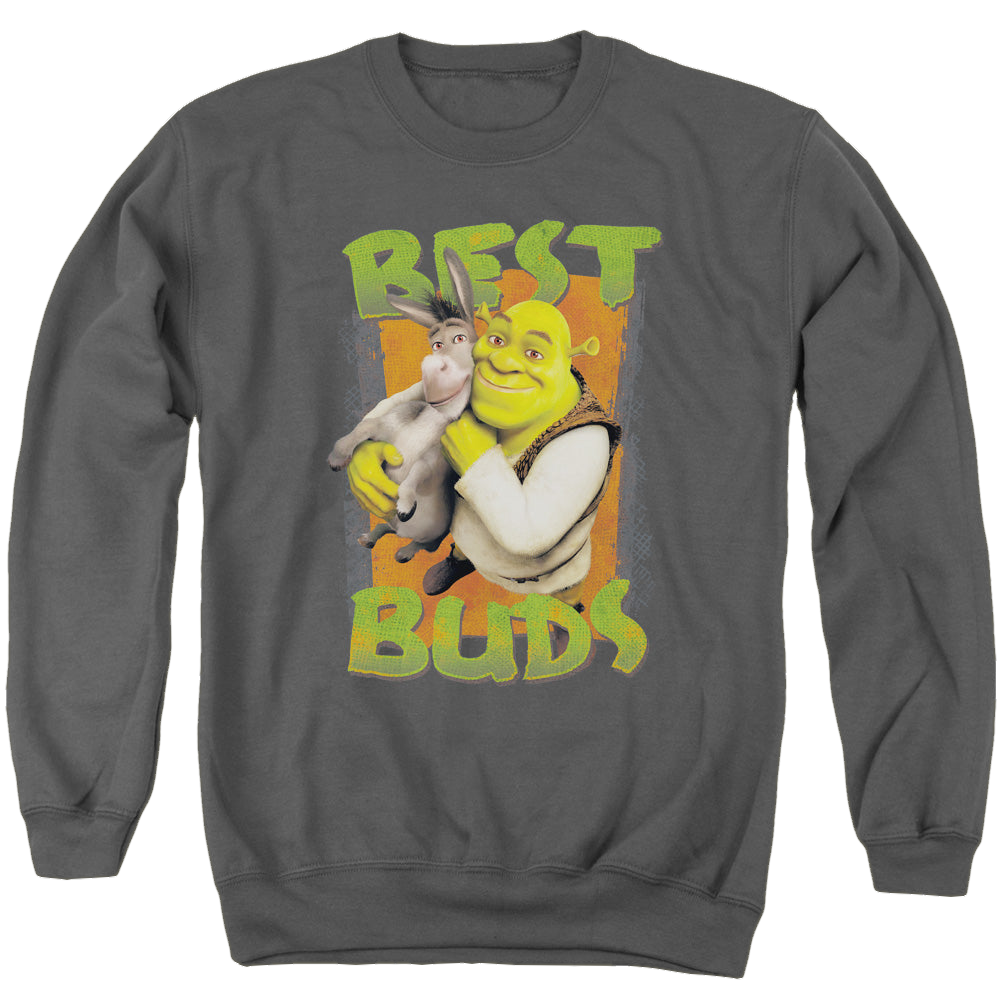 Shrek Buds - Men's Crewneck Sweatshirt Men's Crewneck Sweatshirt Shrek