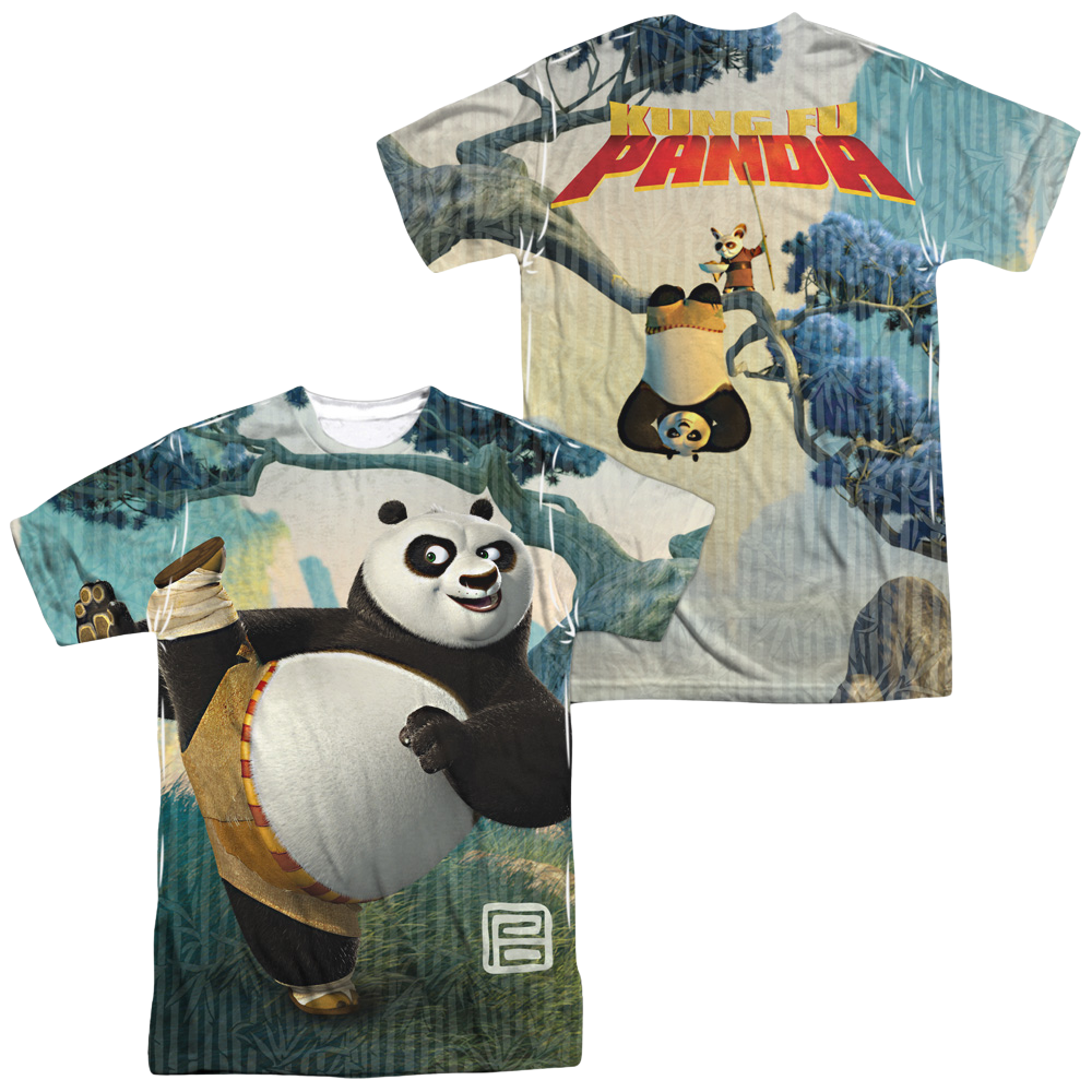 Kung Fu Panda Training Men's All Over Print T-Shirt Men's All-Over Print T-Shirt Kung-Fu Panda