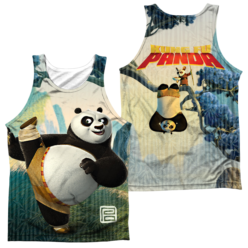 Kung Fu Panda Training Men's All Over Print Tank Men's All Over Print Tank Kung-Fu Panda