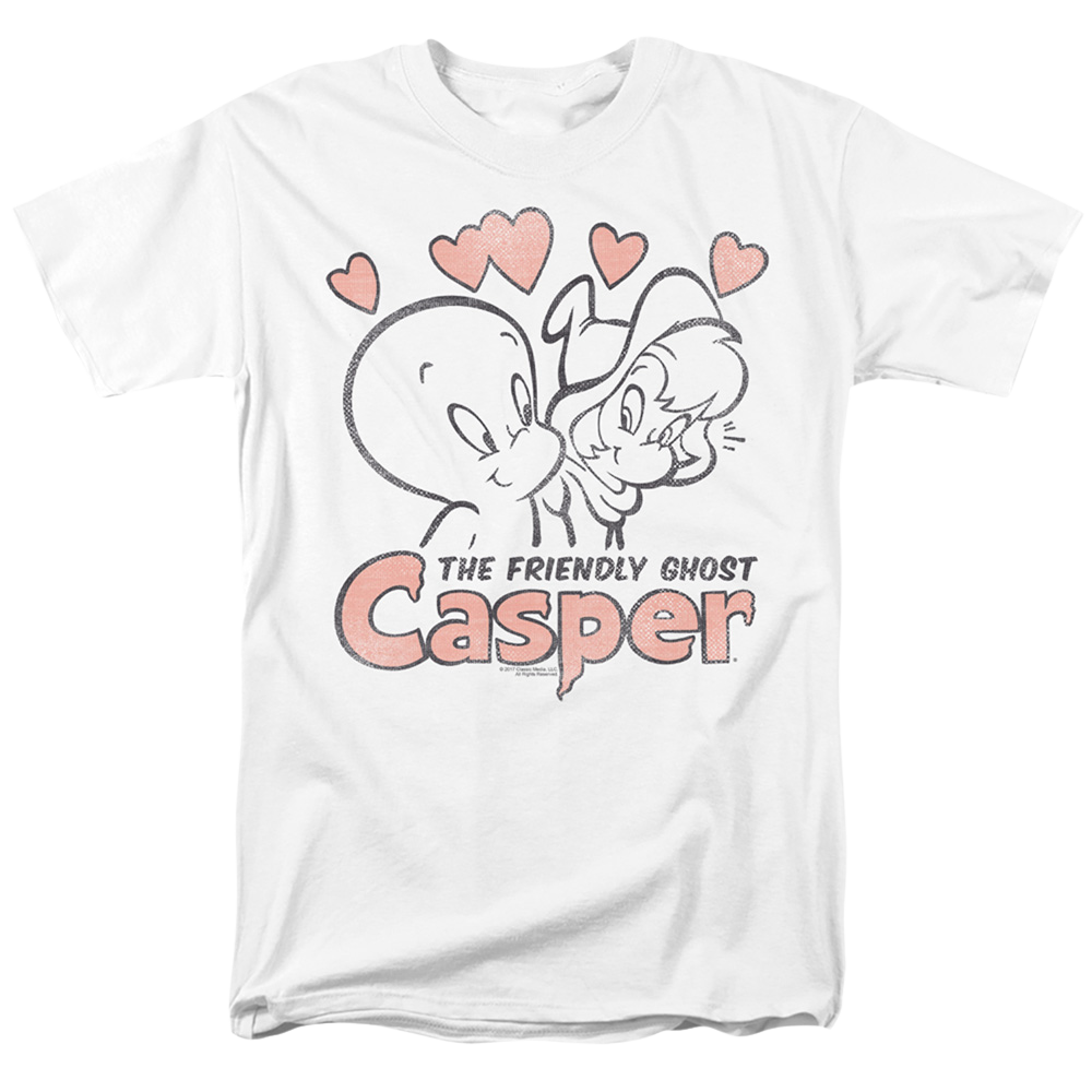 Casper the Friendly Ghost Hearts - Men's Regular Fit T-Shirt Men's Regular Fit T-Shirt Casper The Friendly Ghost