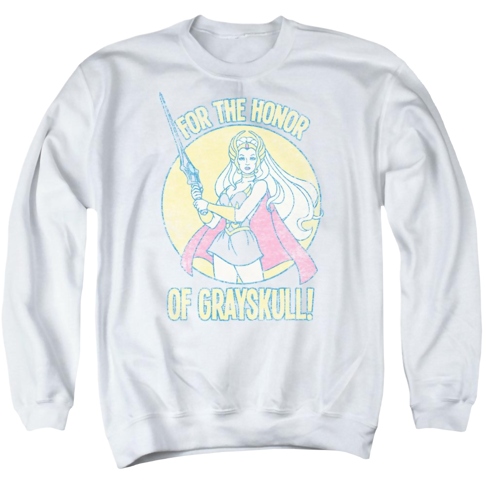 She Ra Honor Of Grayskull Men's Crewneck Sweatshirt Men's Crewneck Sweatshirt She-Ra