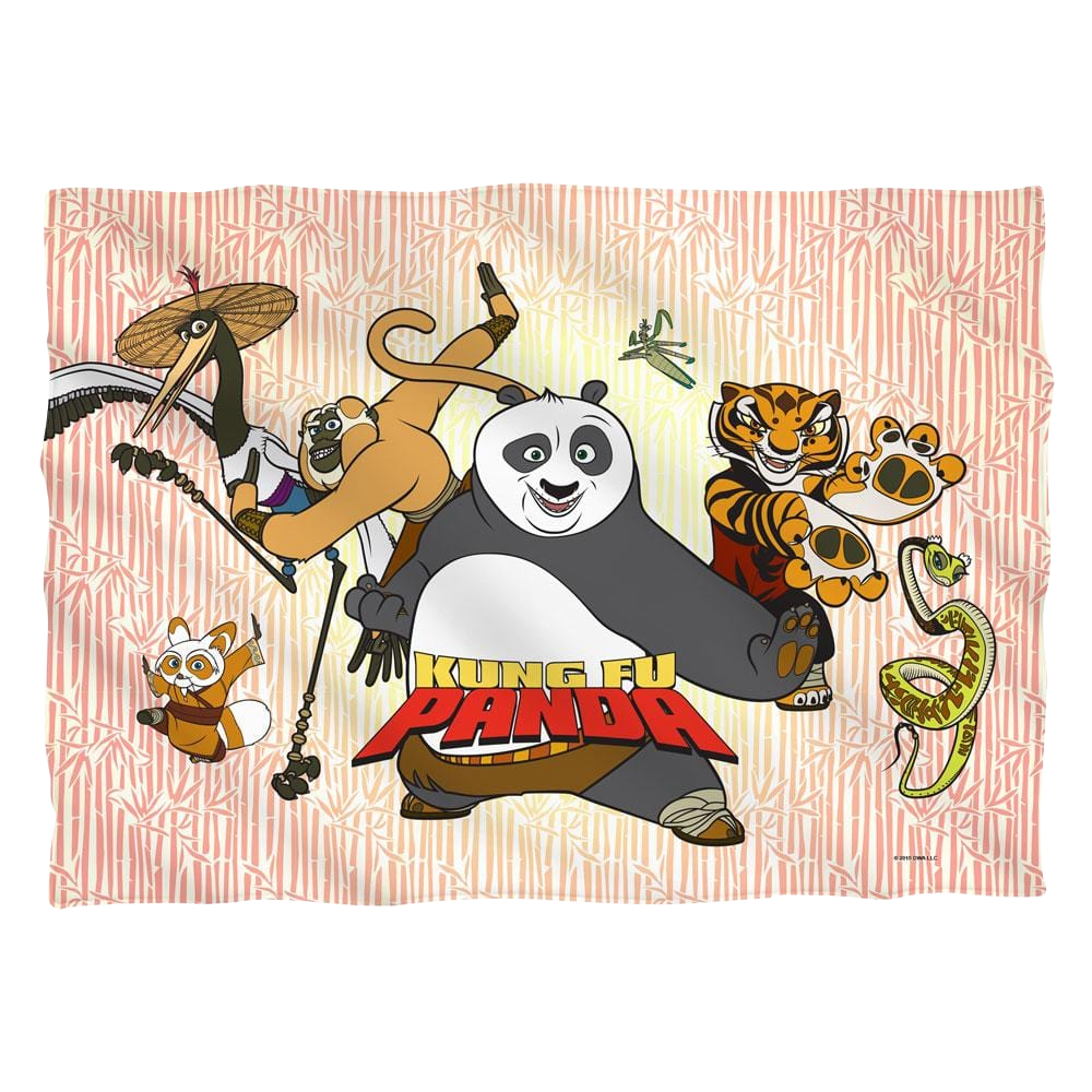 Kung Fu Panda - Kung Fu Group Pillow Case Pillow Cases Kung-Fu Panda