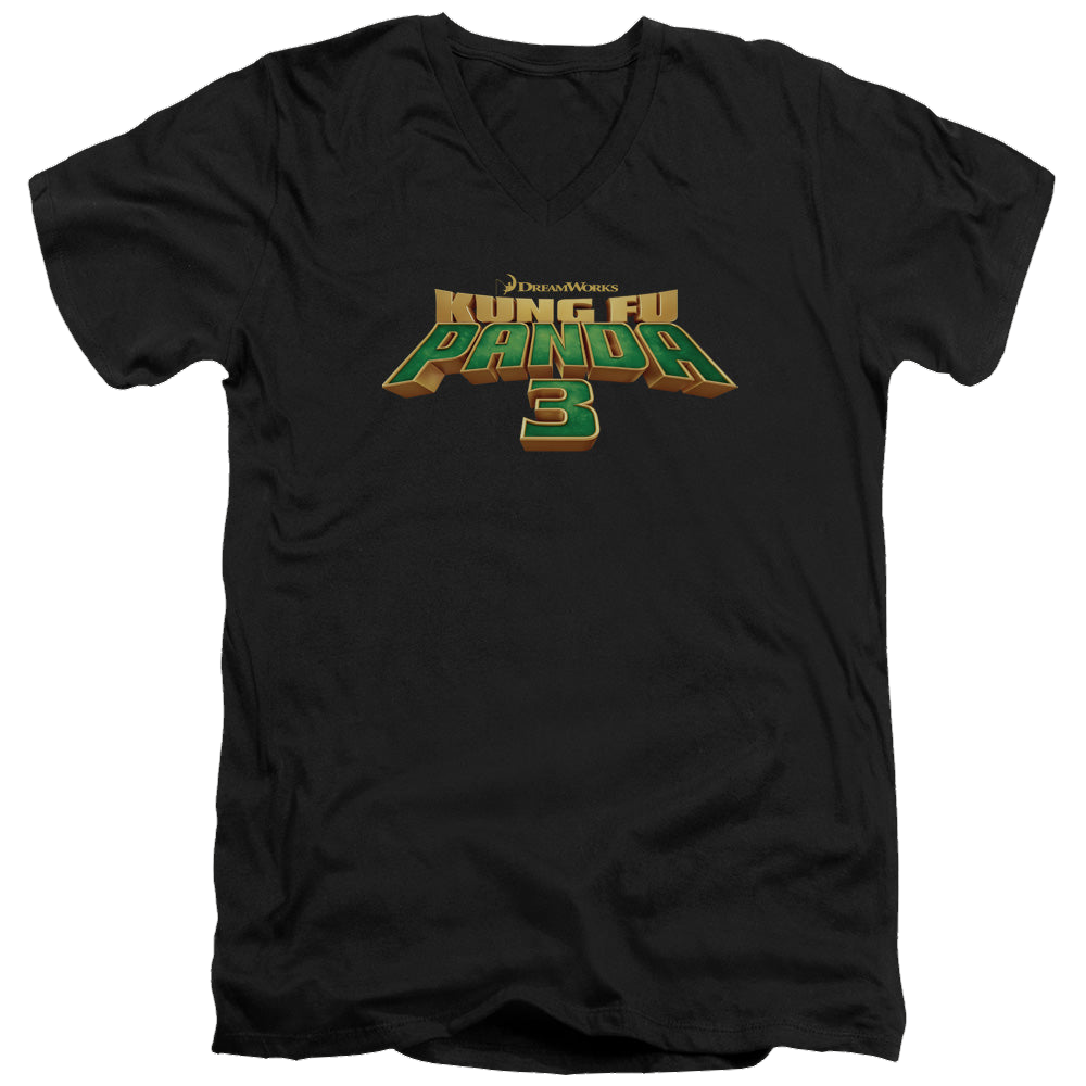 Kung-Fu Panda Logo - Men's V-Neck T-Shirt Men's V-Neck T-Shirt Kung-Fu Panda