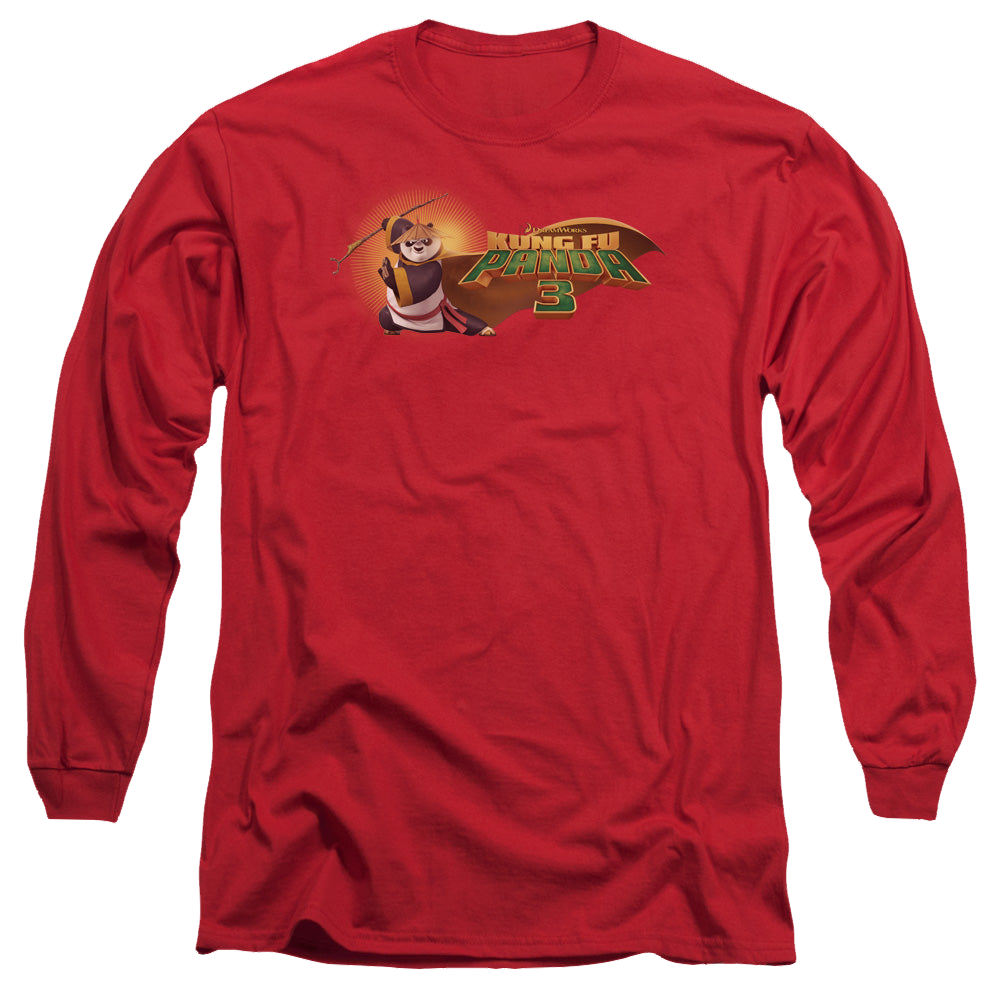 Kung-Fu Panda Po Logo - Men's Long Sleeve T-Shirt Men's Long Sleeve T-Shirt Kung-Fu Panda